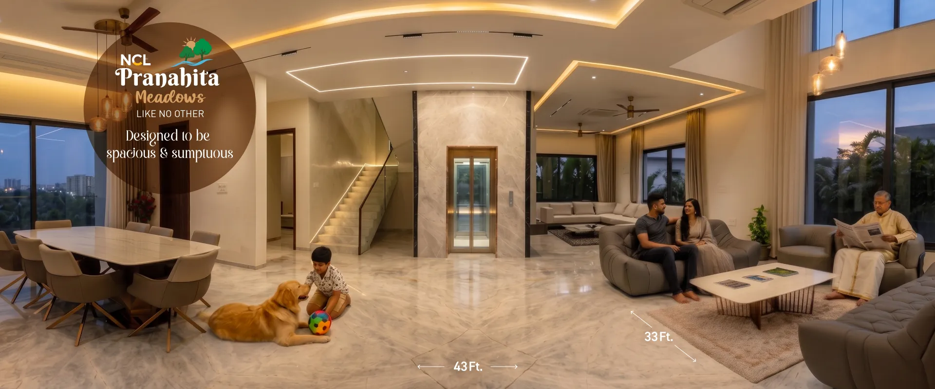 Ultra Spacious Villas