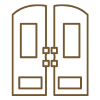 11 Feet Main Door